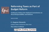 Testimony -taxreform--pres budget commission5