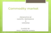 Commodity & trading market