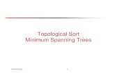 Dag and minimum spanning trees