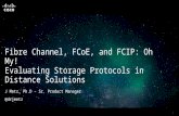 Fibre Channel, FCOE and FCIP: Oh My!