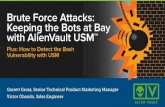 AlienVault Brute Force Attacks- Keeping the Bots at Bay with AlienVault USM + How to Detect the Bash vulnerability