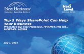 top 5 ways sharepoint can help your business