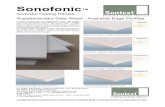 Sonofonic Acoustic Fibreglass Ceiling Tiles