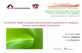 An ISO/IEC 33000-compliant Measurement Framework for Software Process Sustainability Assessment