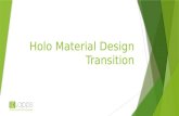 Holo material design transition - DroidCon Paris 2014