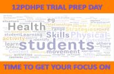 2014 HSC PDHPE  Trial Preparation