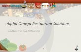 Alpha Omega Restaurant Solutions