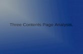 Contents Page Analysis Presentation
