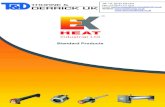 Exheat Flameproof Hazardous Area Industrial Immersion Heaters, Zone 1 & 2   Brochure