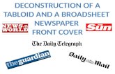 A2 media studies deconstruction of newspapers