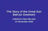 The story of the great sun ball power point