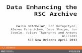 Digitally enabling the RSC archive