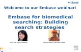Embase – Building search strategies 21 March 2012