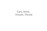 Ears, Nose,Mouth,Throat