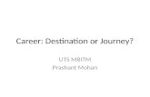 Career: Destination or Journey