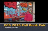 ECS 2010 fall book fair