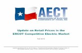 Fall Update on the Competitive Retail Market in ERCOT