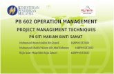 Pb602  operation management chapter 7