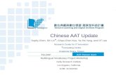 2011 chinese aat update