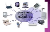 Sun Spots And Mantis A Comparative Study
