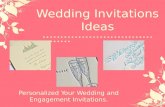 Wedding Invitations Ideas - Personalized Your Wedding & Engagement Invitations