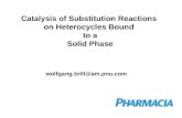 Substitutions On  Heterocycles