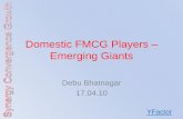 Domestic Fmcg Players   Emerging Giants
