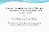 Mohamed Zedan - State of The Art in the Use of Thermal Insulation in Building