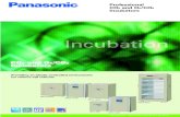 Incubators - Panasonic CO2 Incubator Range Brochure supplied by RI UK and Ireland
