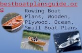 Rowing boat plans, wooden, plywood, ocean, small boat plans