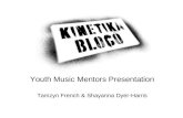 Kinetka Bloco Youth Music Mentors presentation
