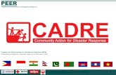 PEER Community Action for Disaster Response (CADRE)