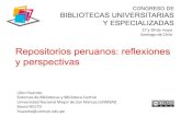 Repositorios peruanos: reflexiones y perspectivas.