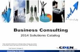 CDEN: 2014 Solutions Catalog