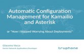 Automatic Configuration Management For Kamailio And Asterisk