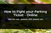 How to Fight your NYC Parking Ticket ONLINE
