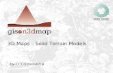 3D Maps - Solid Terrain Models