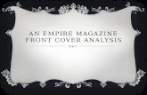 Empire magazine front covers analysis