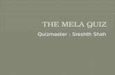 MELA Quiz - Prelims