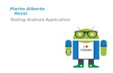 Testing Android Application, Droidcon Torino