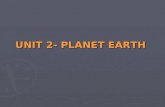 Unit2 planet earth