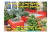 School garden development