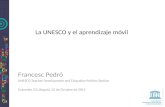 La Unesco y el aprendizaje móvil