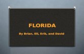 Florida by brian. erik, eli, and david final