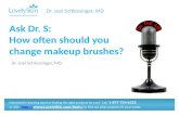 Joel Schlessinger MD - How Often Should You Change Makeup Brushes?