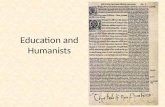 3. F2014  Education and Early Humanism