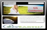 Silk comforters