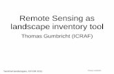 Remote sensing as landscape inventory tool