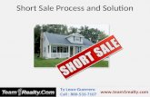Short Sale Process and Solution by Ty Leon Guerrero of Team1Realty Antioch CA