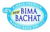 LIC's Delhi NEW BIMA BACHAT Table 816 Details Benefits Bonus Calculator Review Example